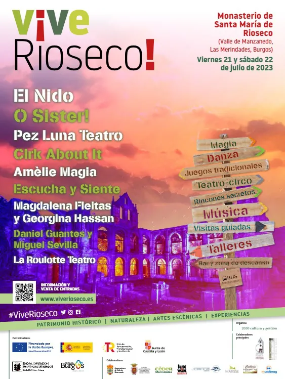 Vuelve ‘¡Vive Rioseco!’, una propuesta cultural familiar y experiencial en un enclave único