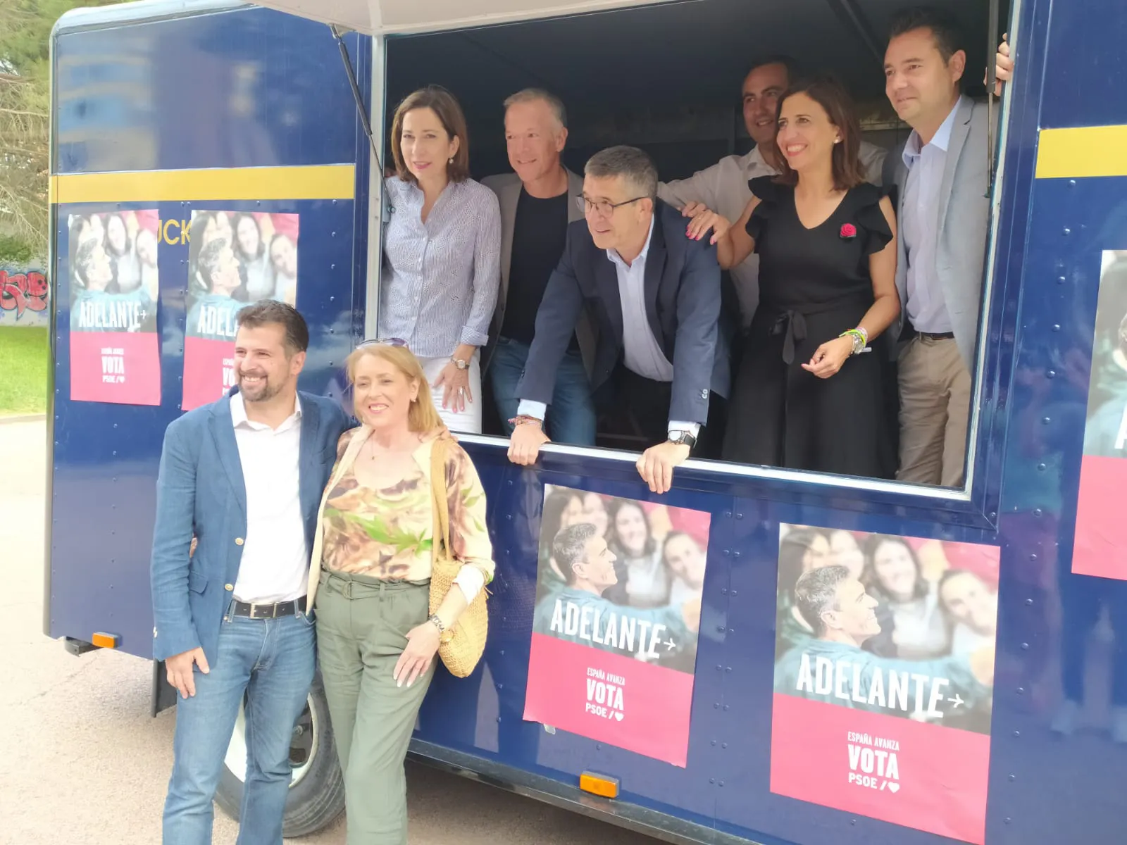 Patxi López no falla en la campaña electoral en Burgos: siempre que ha venido, el PSOE ha ganado las Generales