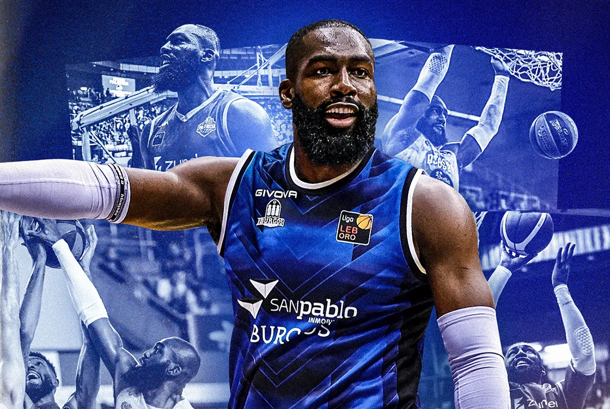Baloncesto Burgos: Jonathan Kasibabu, fortaleza para la pintura burgalesa