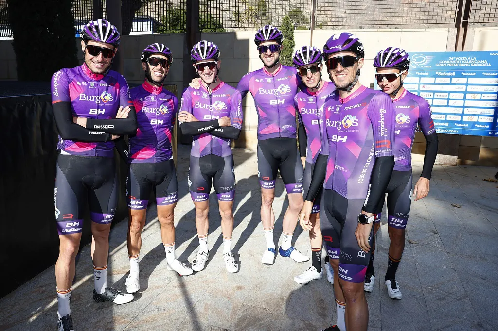 Enric Mas y Oier Lazkano , principales bazas del Movistar para la XLV Vuelta a Burgos