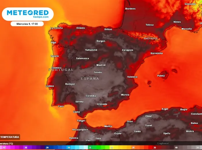 Una dorsal africana amenaza con dejar hasta 45 ºC en España