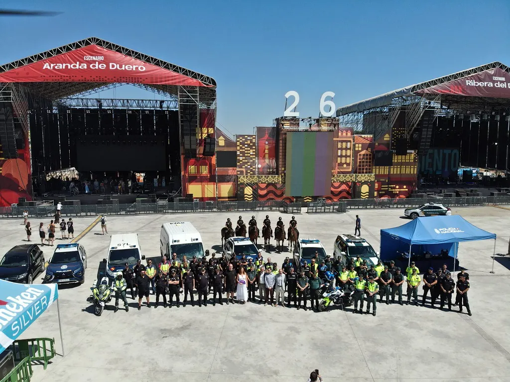 Despliegan el sistema de seguridad más completo de las 26 ediciones del Sonorama Ribera