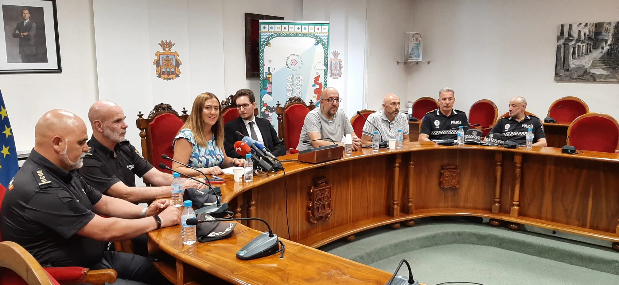 Virginia Barcones destaca la ausencia de desórdenes públicos durante el Sonorama Ribera 2023