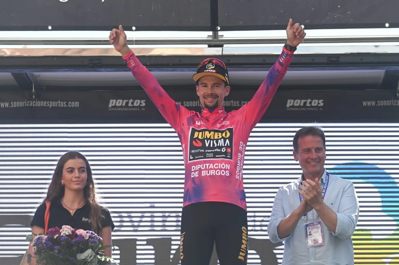 Roglic vence en Villarcayo y es el nuevo líder de la Vuelta a Burgos