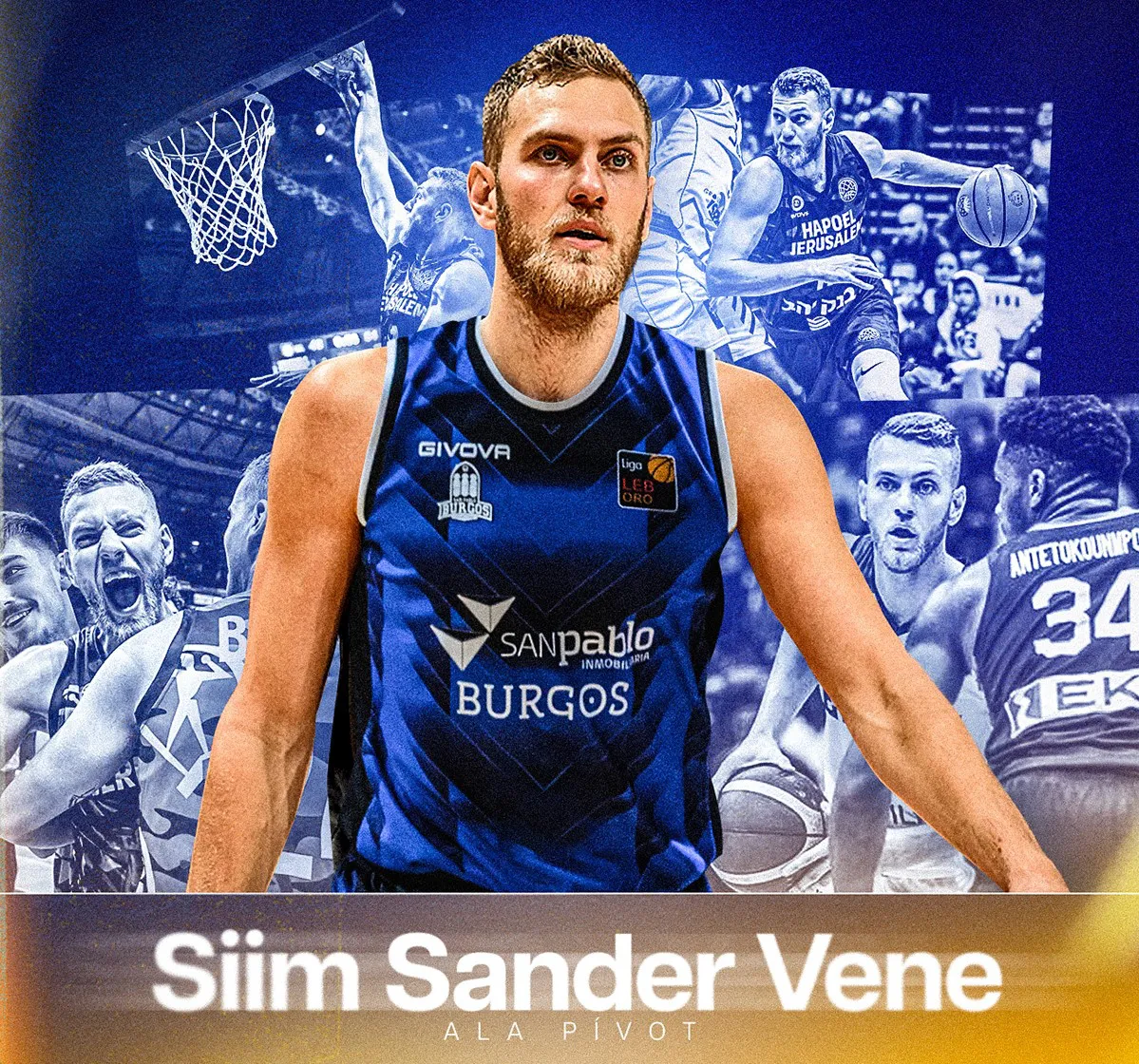Baloncesto Burgos: La polivalencia de Siim-Sander Vene aterriza en Burgos