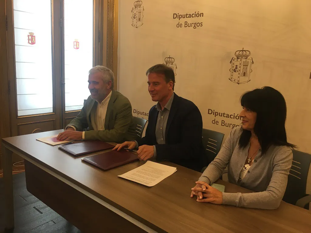 Apoyo de la Diputación de Burgos a Cáritas para actuaciones sociales
