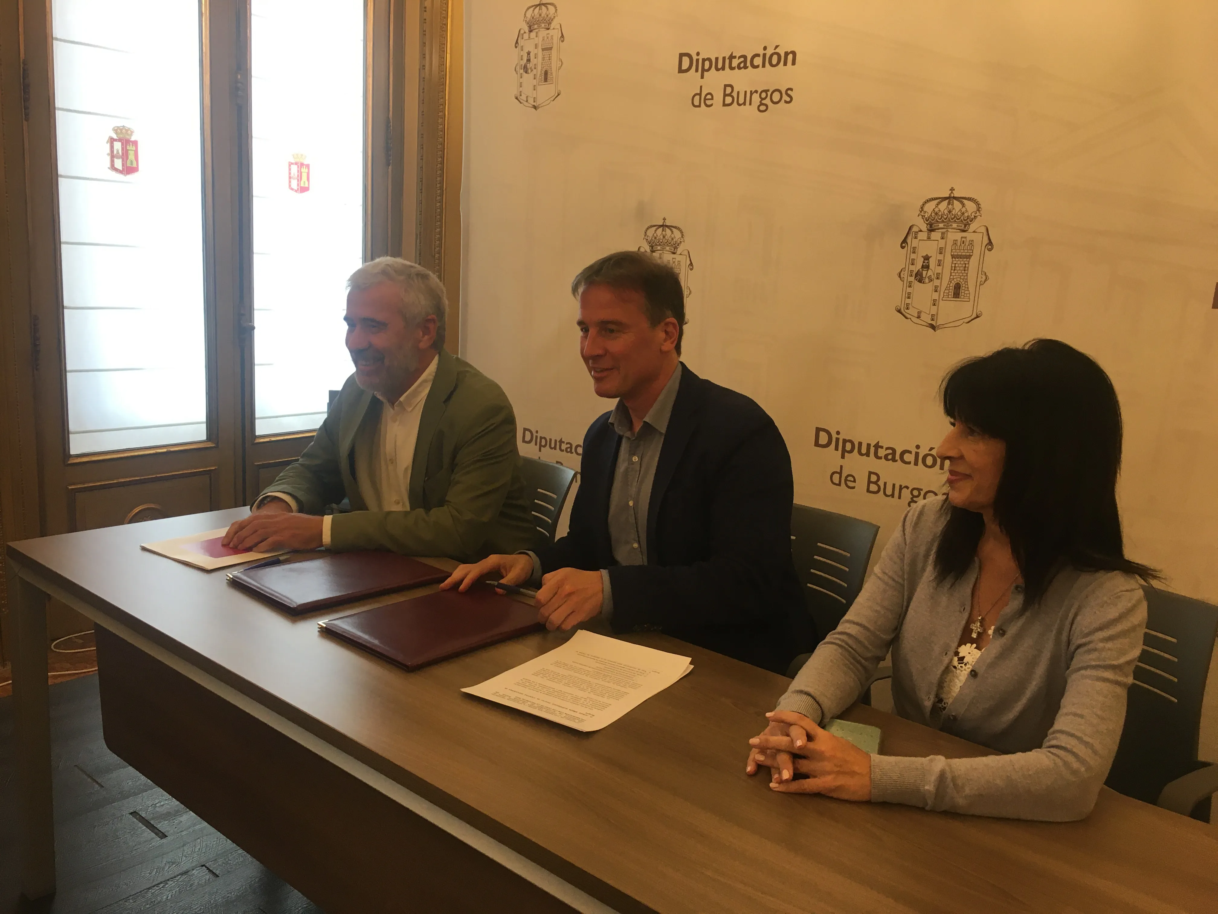 Apoyo de la Diputación de Burgos a Cáritas para actuaciones sociales