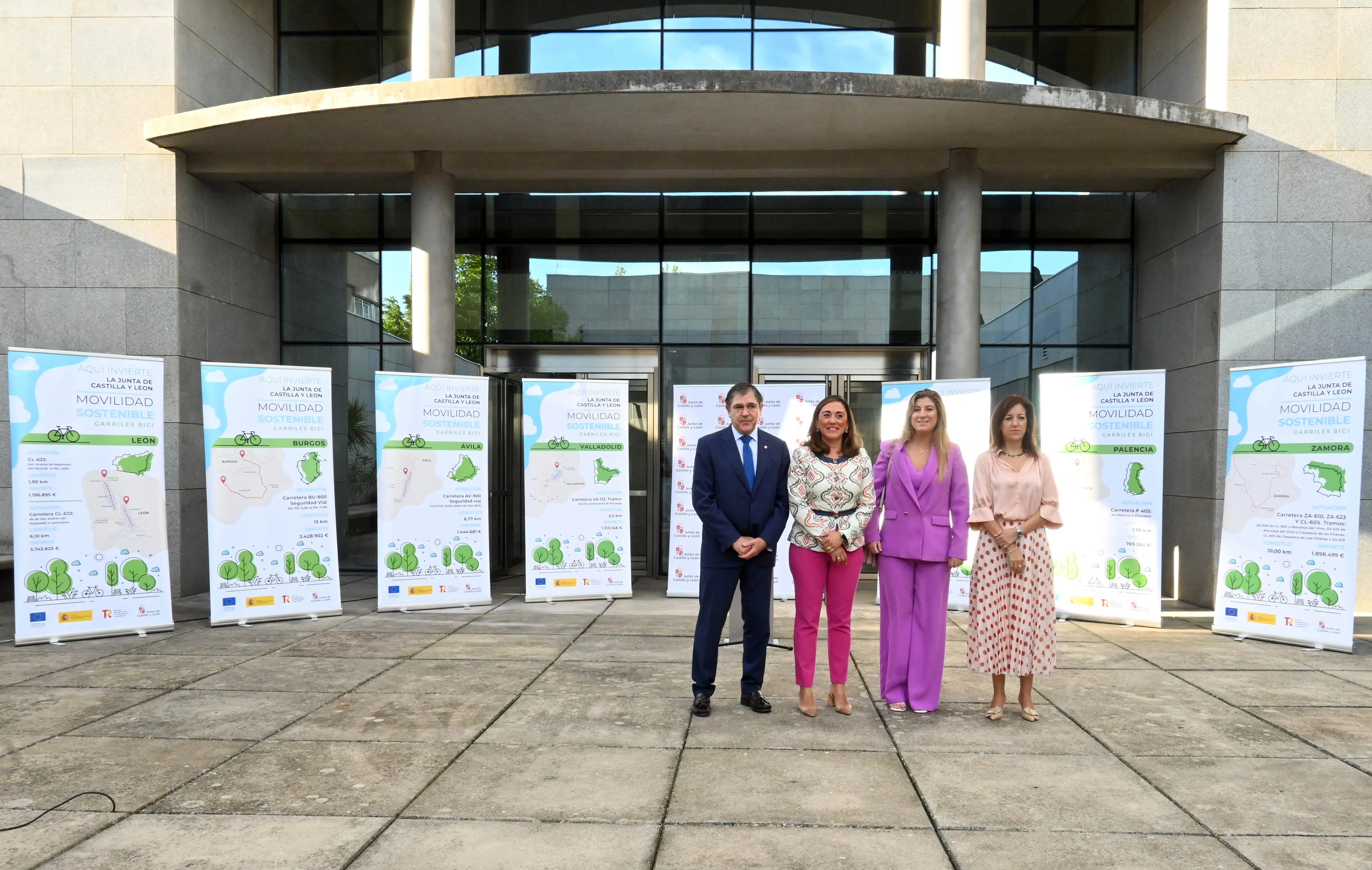 La Junta destina más de 3,42 millones de euros para la construcción de carriles bici en la provincia de Burgos