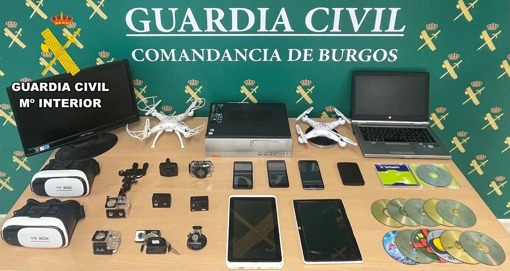La Guardia Civil descubre abundante pornografía infantil almacenada en un móvil