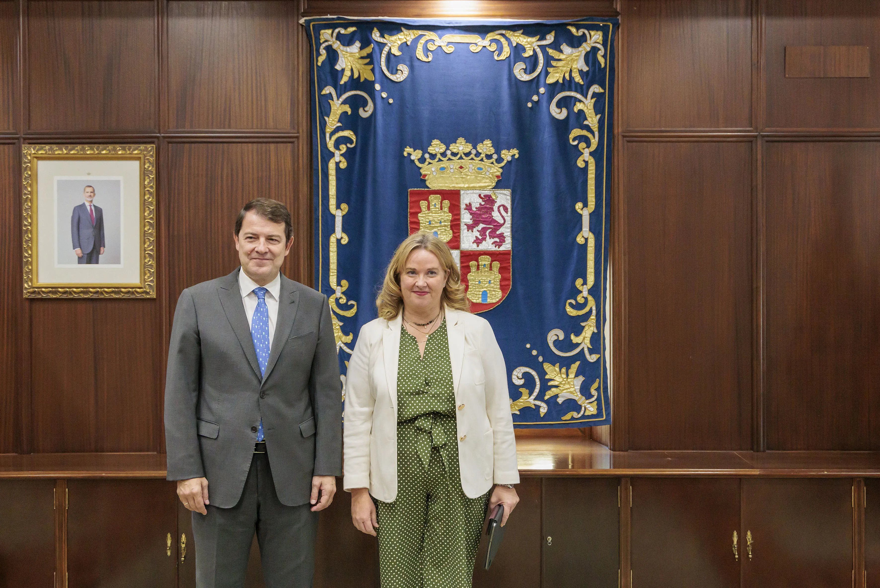 Mañueco y Ayala constatan la plena sintonía entre Junta y Ayuntamiento para impulsar todos los proyectos que redunden en el beneficio económico y social de la ciudad de Burgos