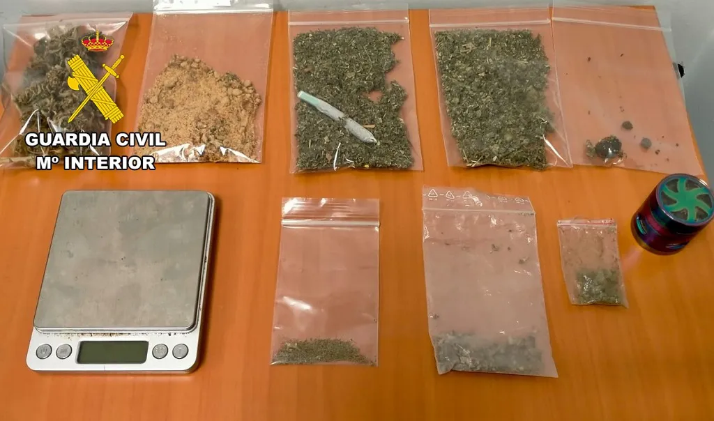 Le detienen por tráfico de drogas en La Bureba
