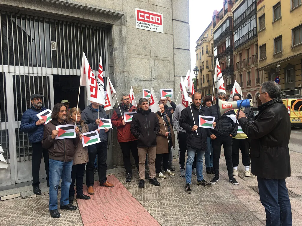 CC.OO. se solidariza con Palestina