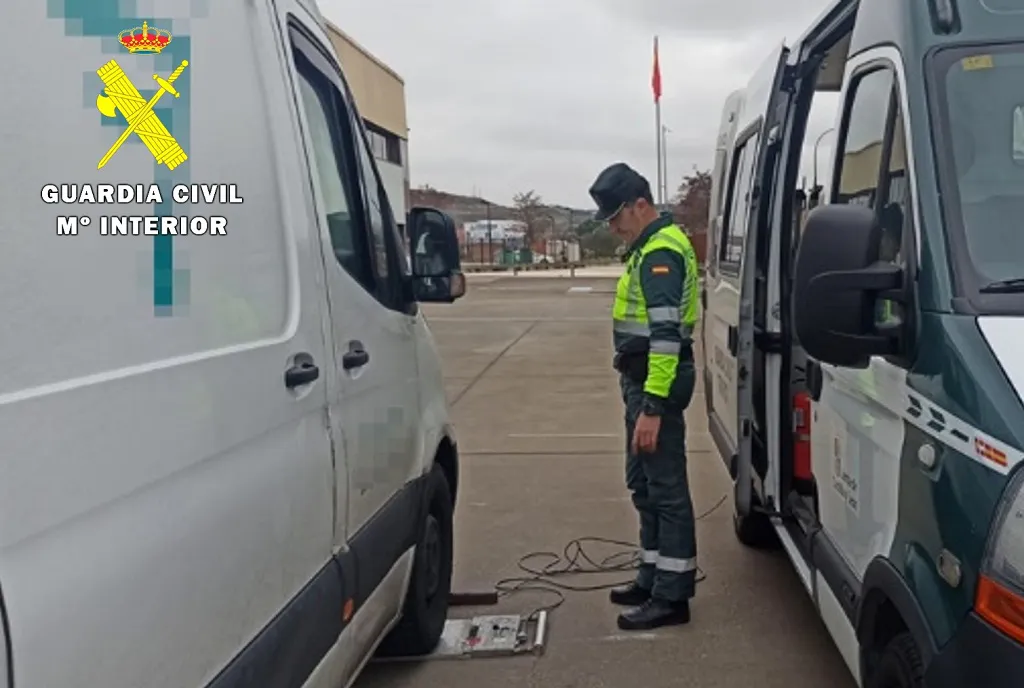 Detectan un transporte por carretera con un exceso de peso