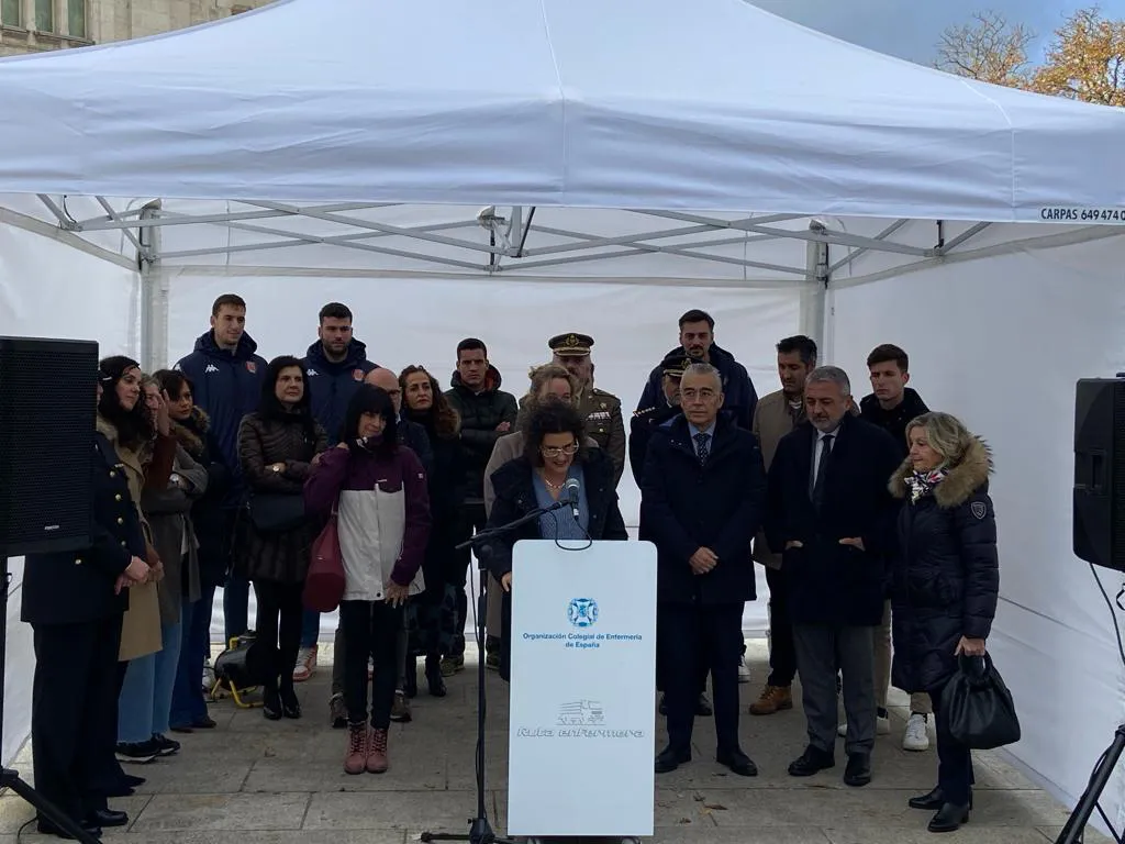 Burgos recibe la mayor campaña de visibilidad enfermera de la historia: charlas, talleres y pautas de hábitos saludables para concienciar a la población