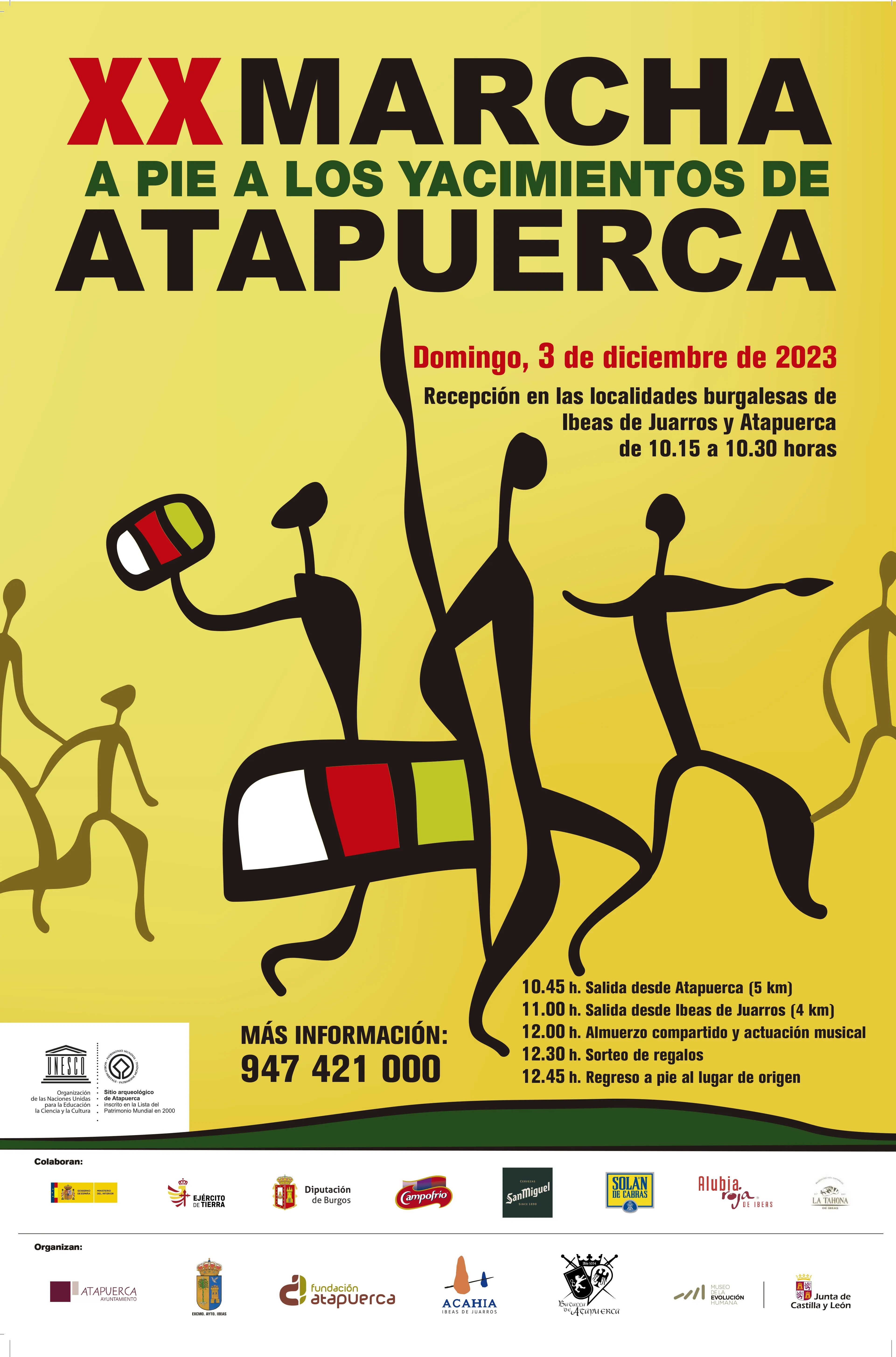 XX Marcha a pie a los Yacimientos de la Sierra de Atapuerca