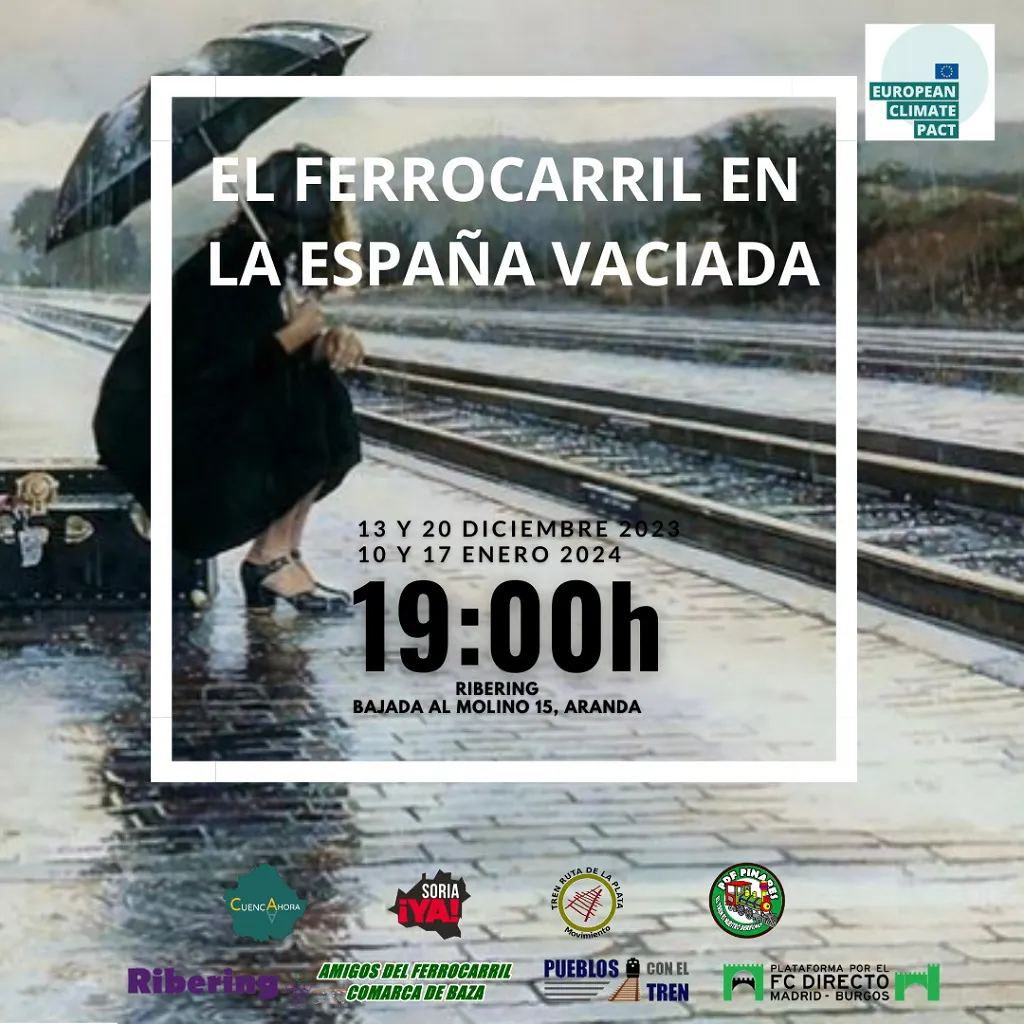 Unas jornadas abordarán el abandono del ferrocarril en la España vaciada