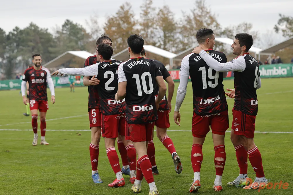Fútbol Burgos: 1-3 El Burgos CF pasa sin apuros a la siguiente ronda de Copa del Rey