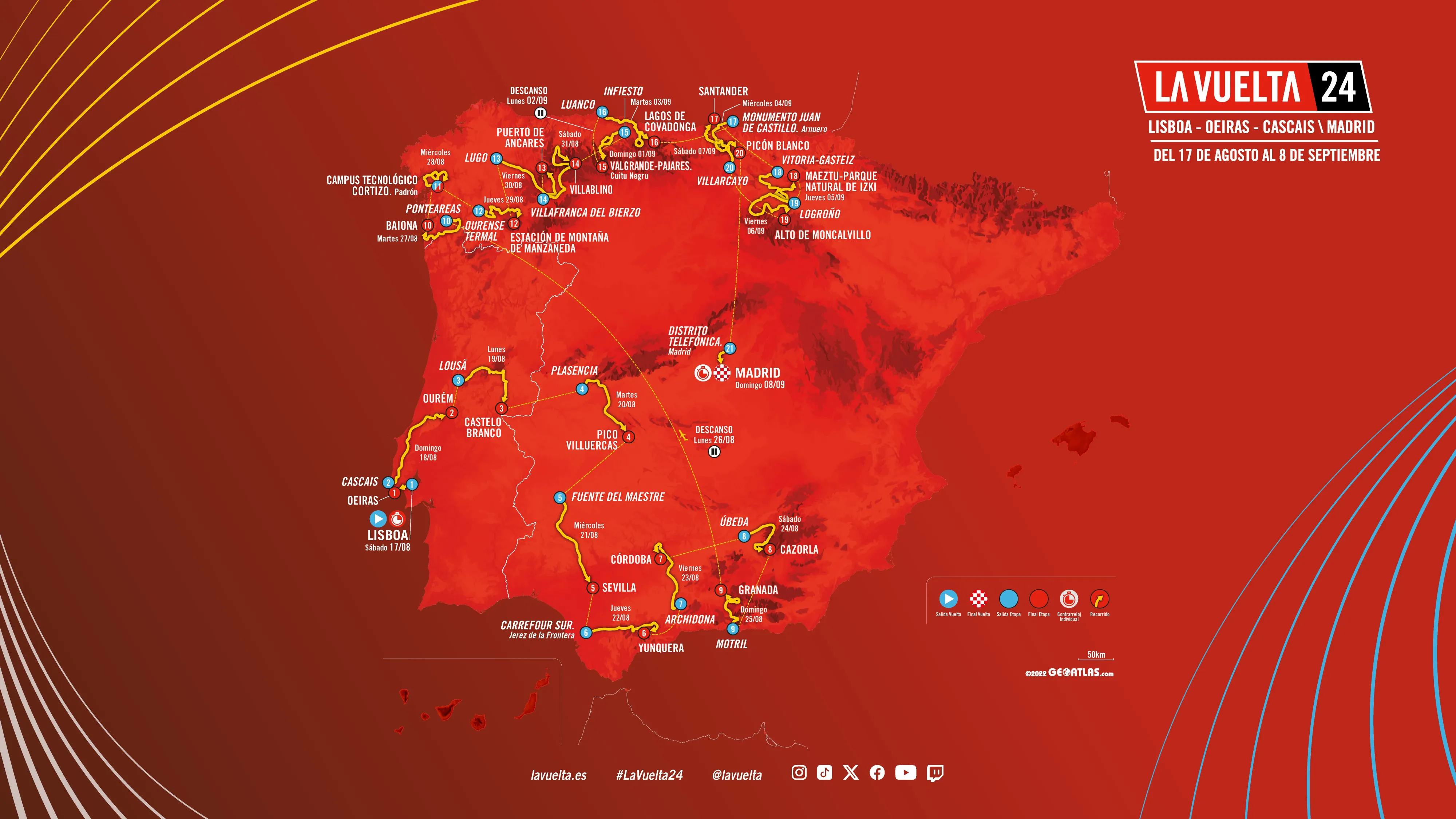 El Picón Blanco en Burgos será juez de la Vuelta a España 2024