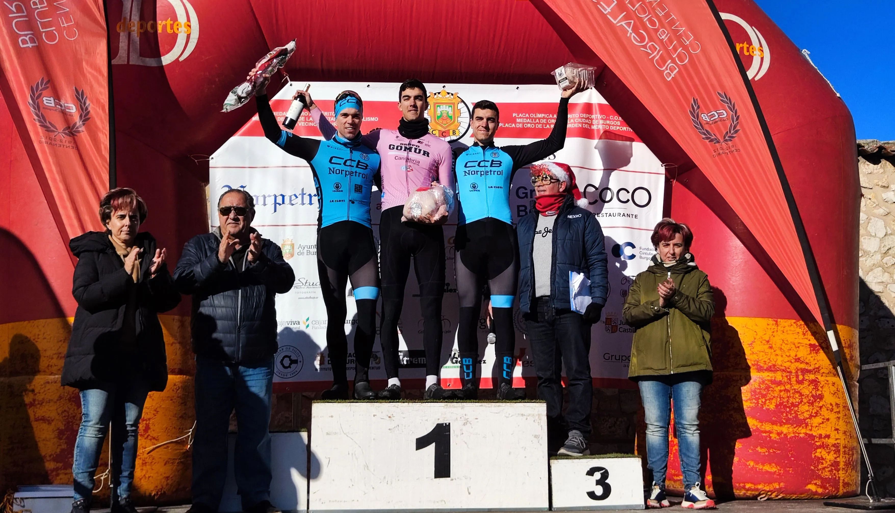 Sensacional participación en el cierre de año ciclista con la XVI Carrera del Pavo del Club Ciclista Burgalés