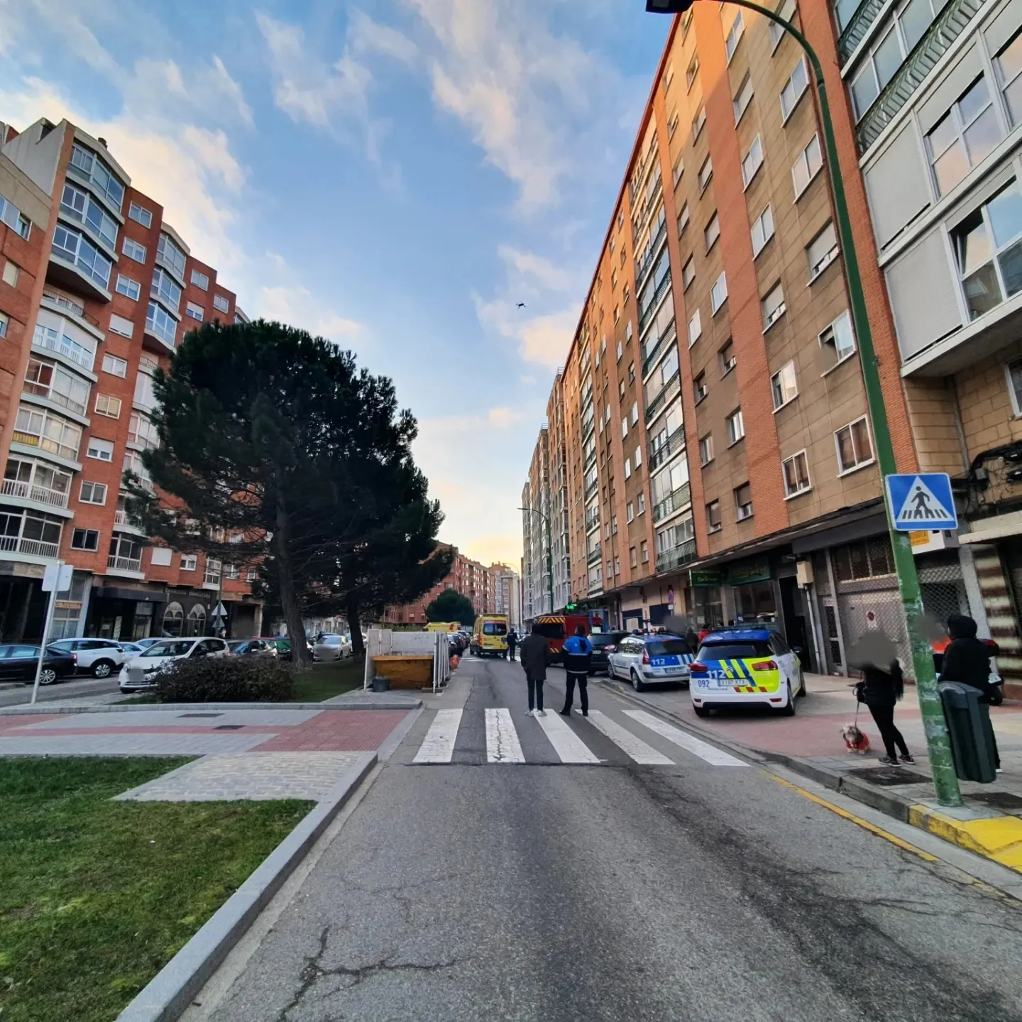 Fallece una mujer de 80 años en el incendio de una vivienda en la calle Calleja y Zurita de Burgos