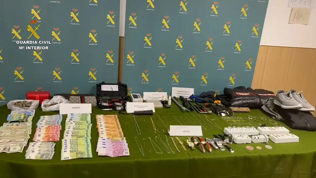 Detenidos por cometer casi 150 asaltos en viviendas del norte de España, 12 de ellos en Burgos