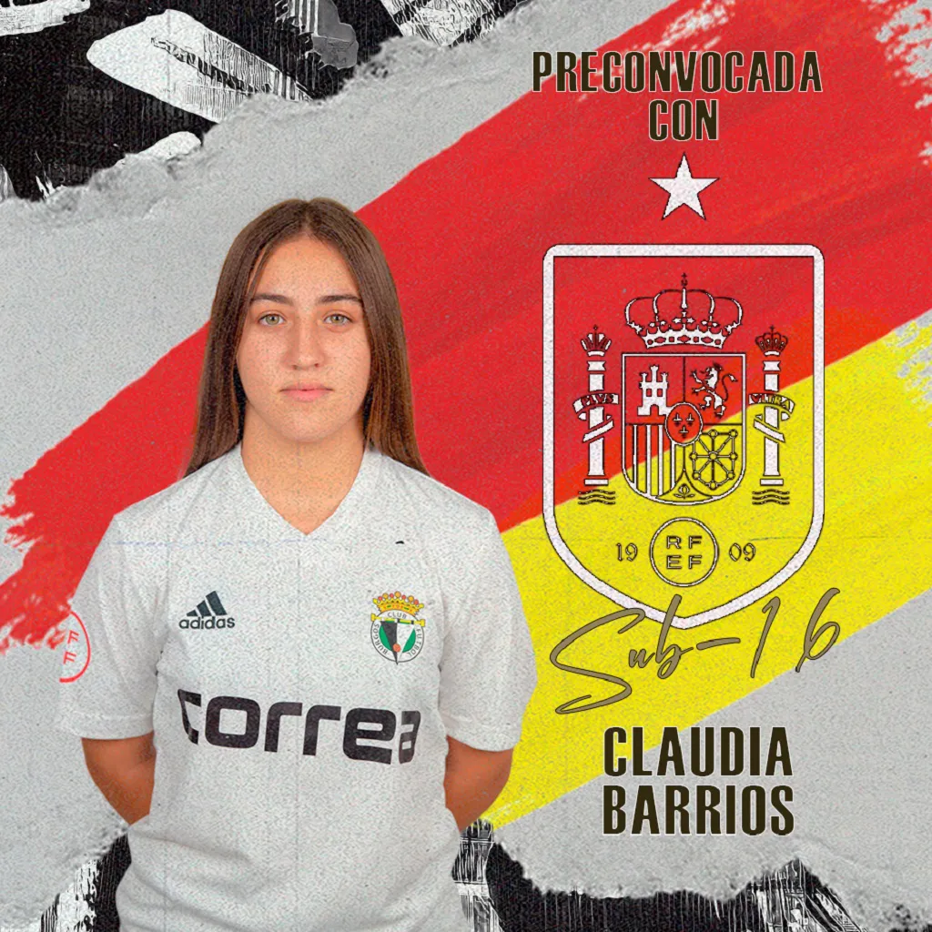Claudia Barrios, en la prelista de la Selección Española Sub-16