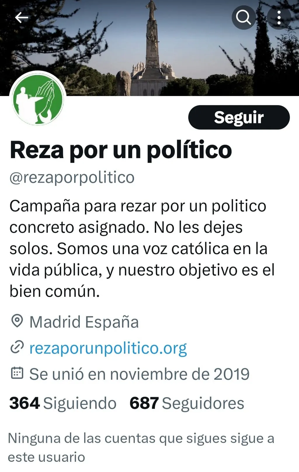 Una asociación reza por Ángel Ibáñez