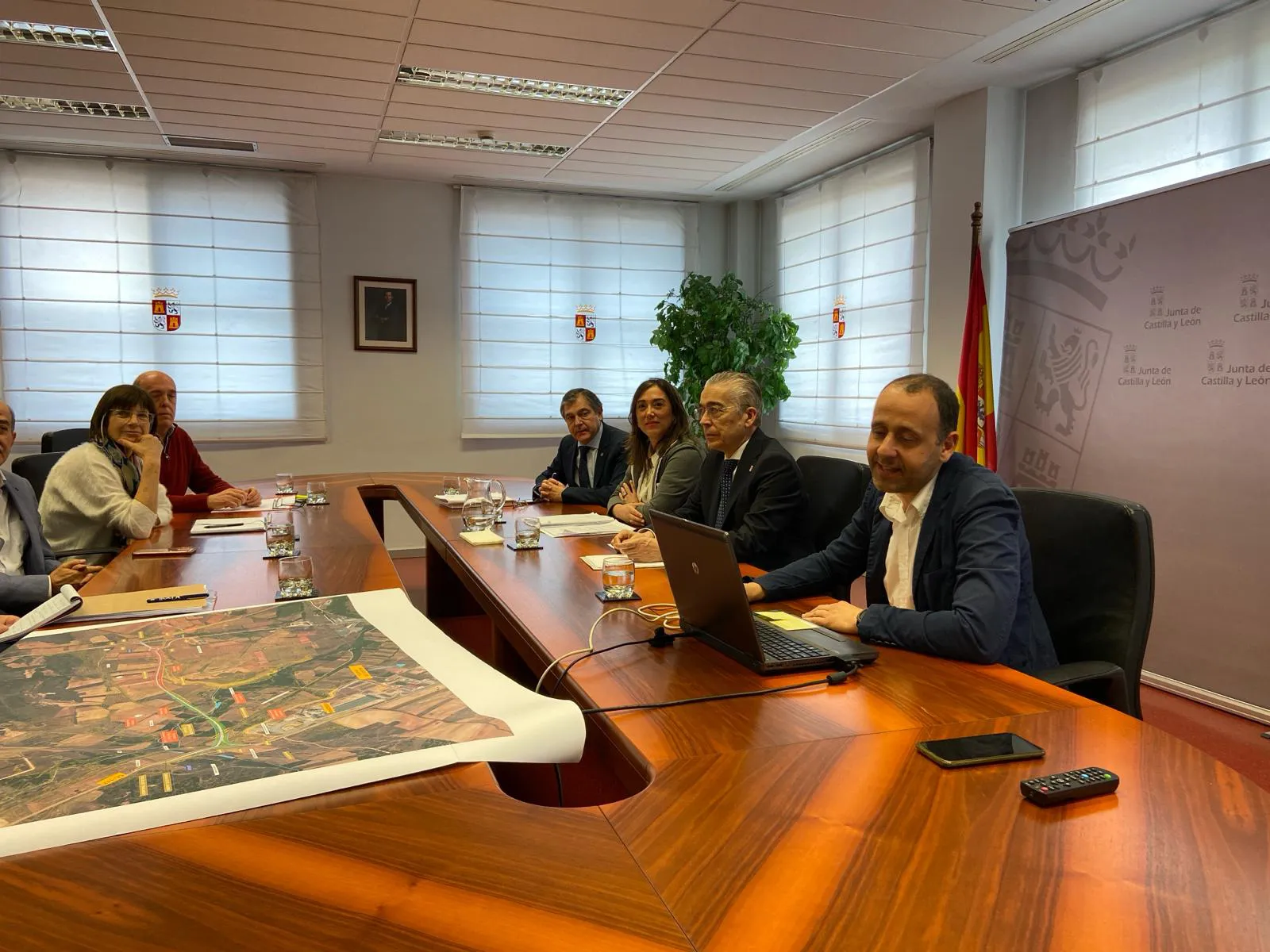 La Junta trabaja para licitar y adjudicar este año las obras de la variante de Salas que conectará la carretera CL-117 con la N-234
