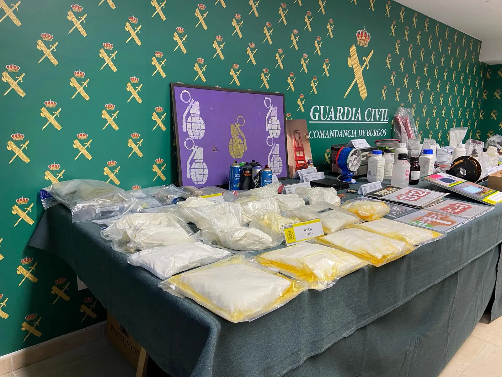 La Guardia Civil confirma que no había fin terrorista en la operación de detención de un joven fanático de la pirotecnia
