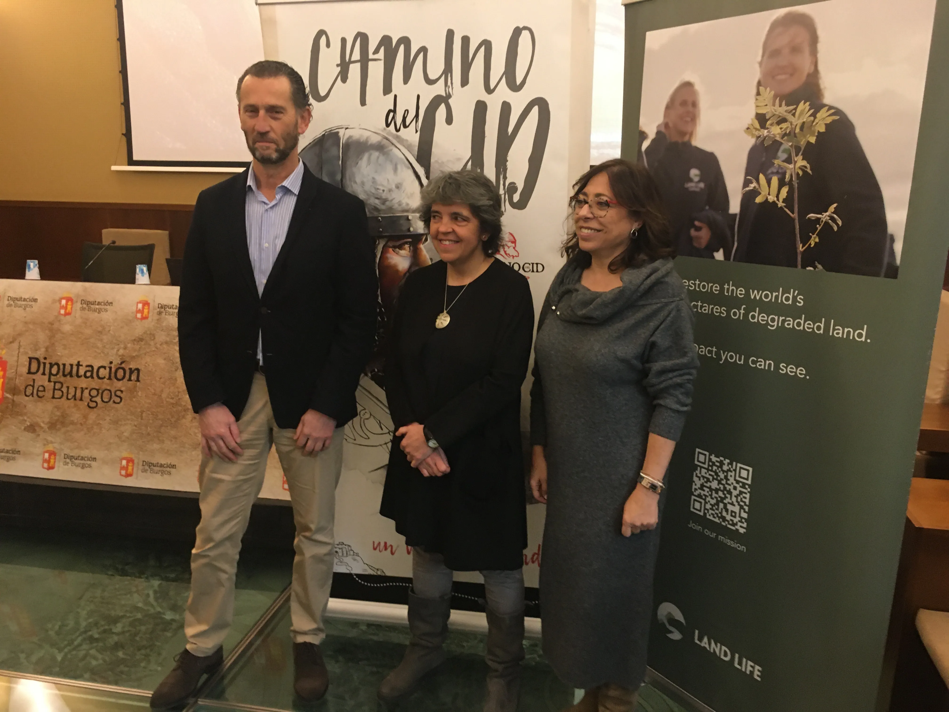 Presentan un proyecto para reforestar el Camino del Cid en la provincia de Burgos