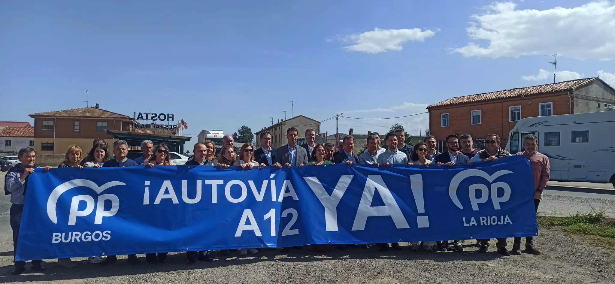 Representantes del PP de Burgos y de La Rioja piden la reactivación ‘inmediata’ de la A-12