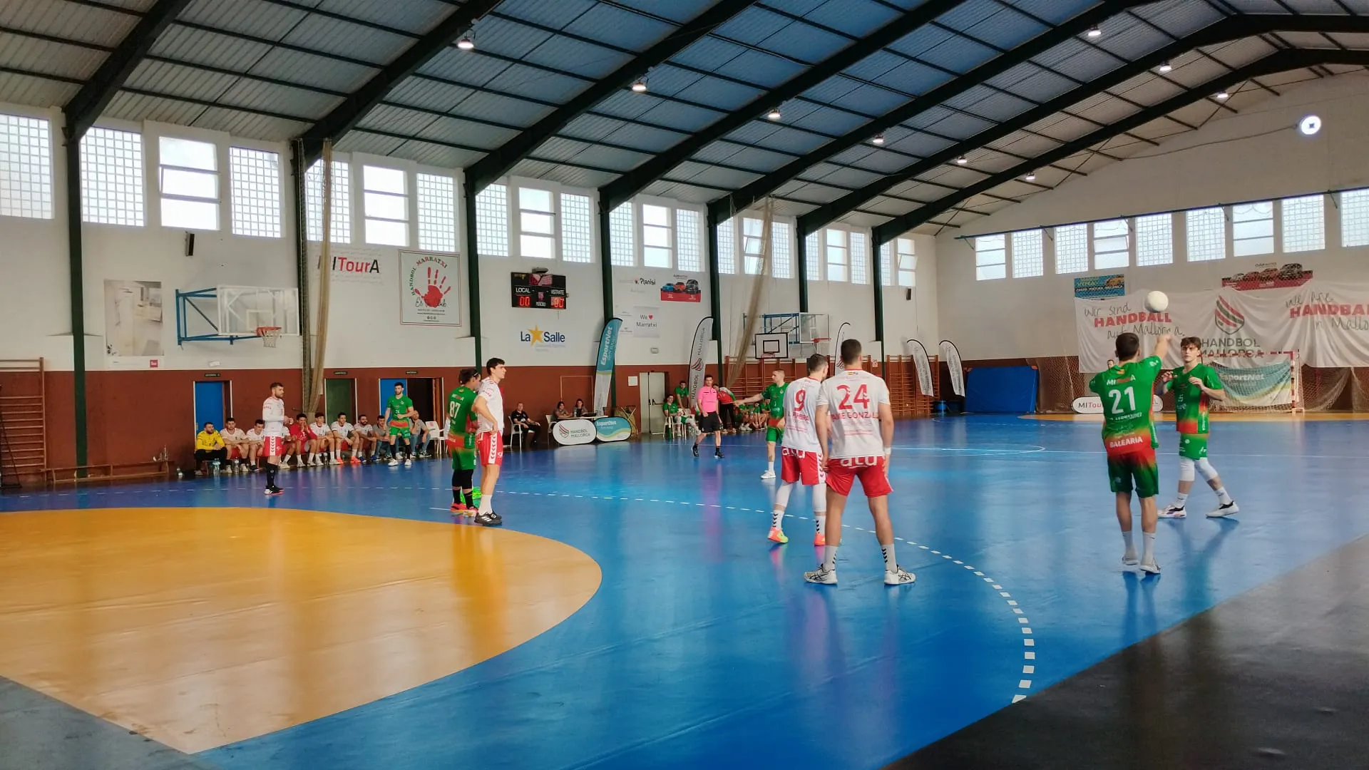 El Balonmano Burgos cae frente al Handbol Mallorca (27-24)