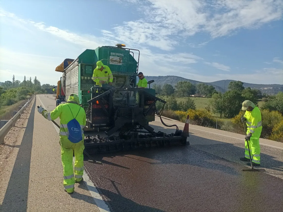 Transportes licita por 17,7 millones de euros un contrato de conservación de carreteras en la provincia de Burgos