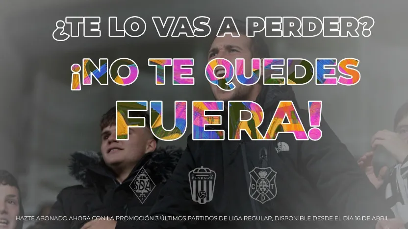 ¿Te lo vas a perder? ¡No te quedes fuera!