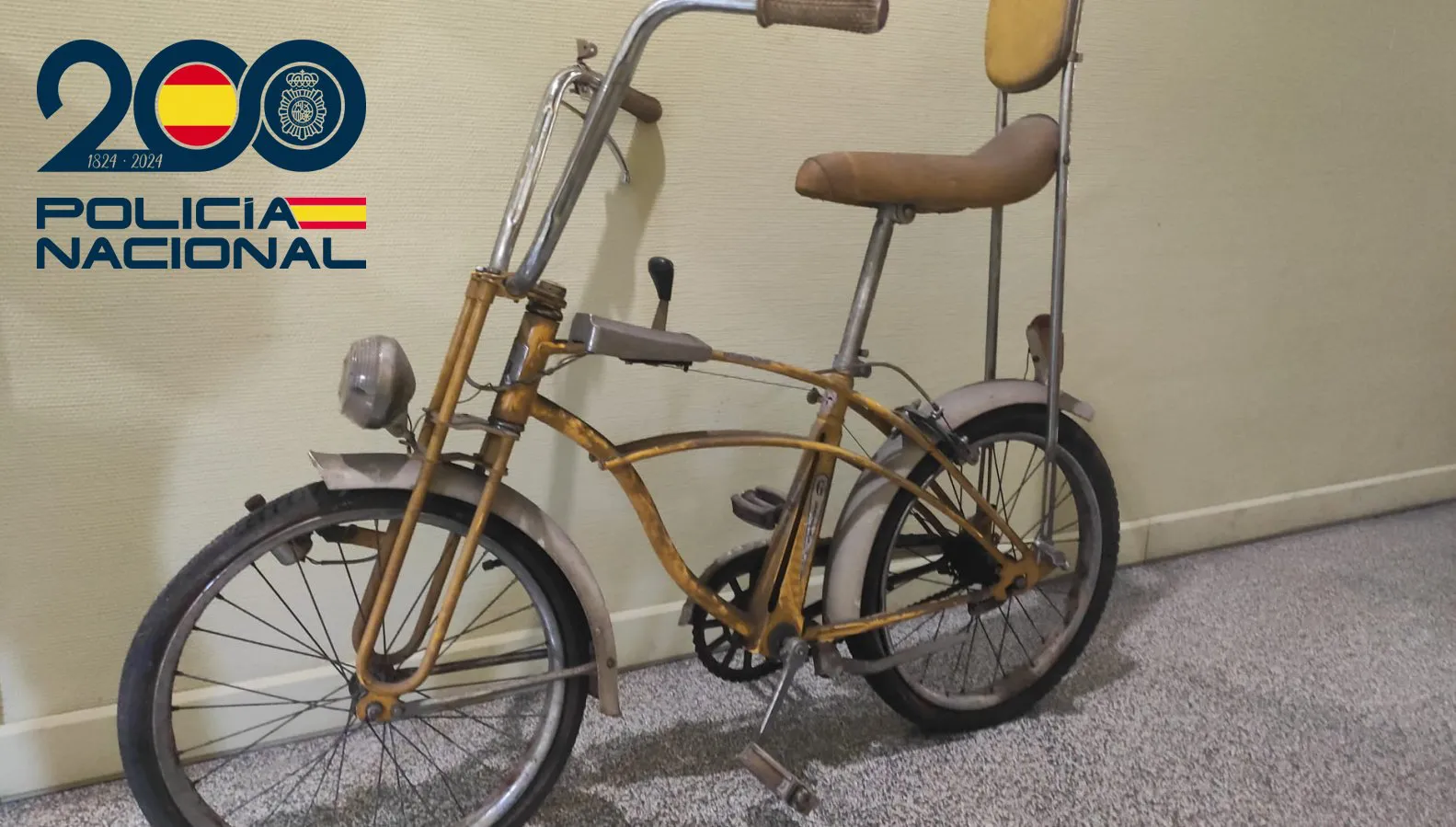 Recupera dos bicicletas antiguas e identifican al autor de su hurto en Burgos