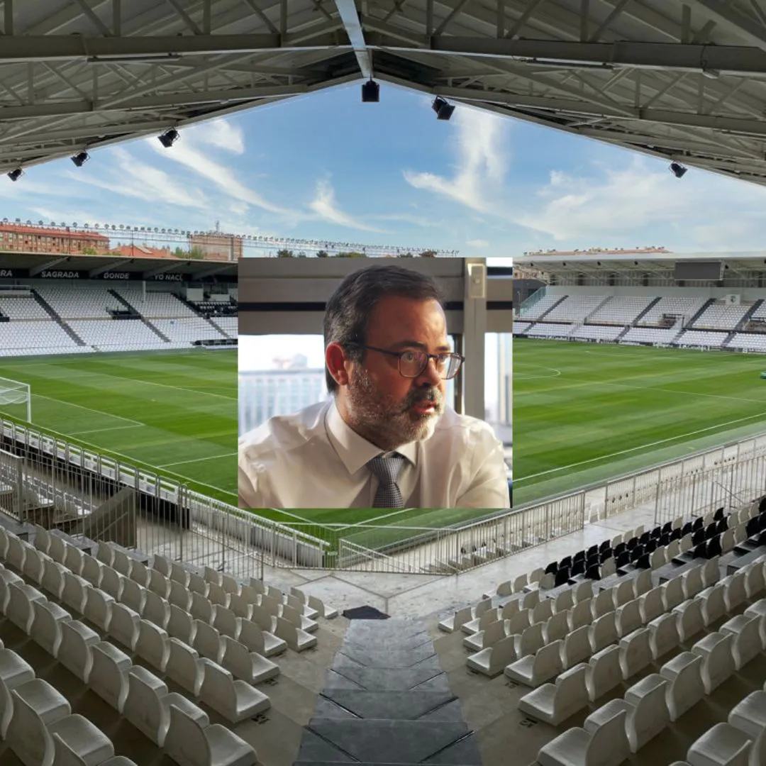 El embajador de la República Argentina asistió a la victoria del Burgos CF frente al R. de Santander