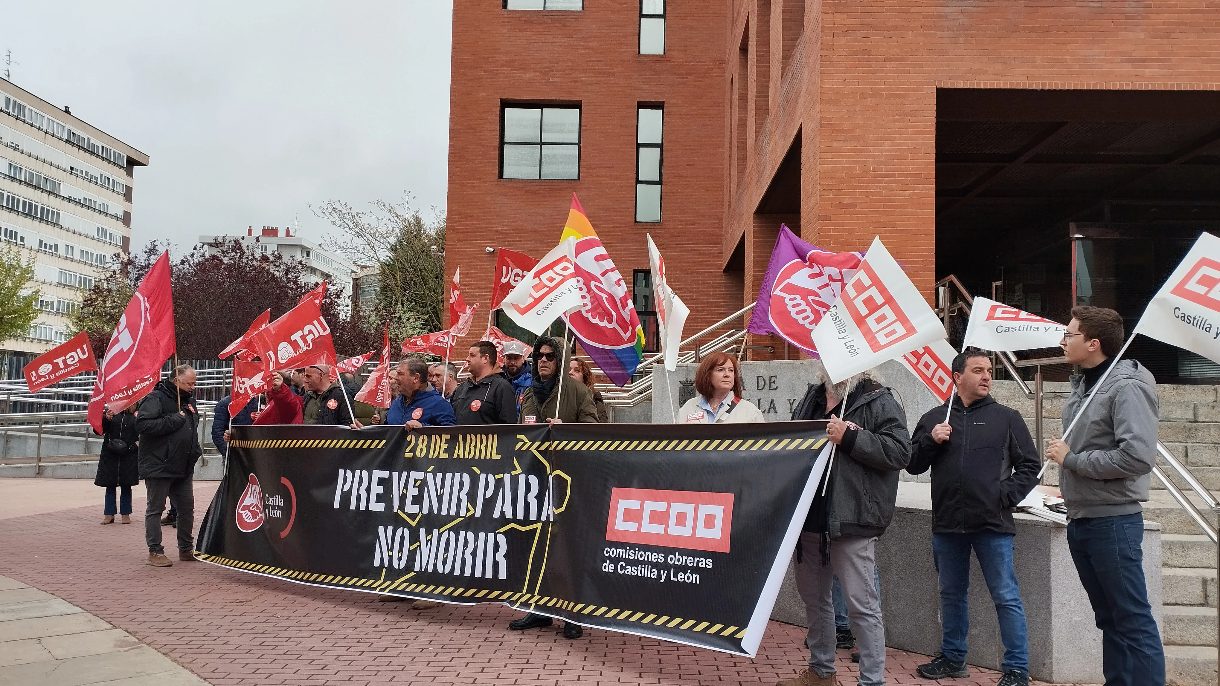 Burgos, la ciudad con mayor número de accidentes laborales de Castilla y León según denuncian UGT y CCOO