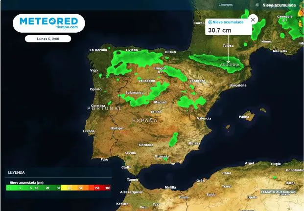¿Dónde va a nevar en España este puente de mayo?