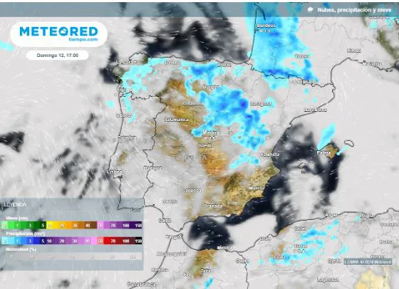 Una DANA afectará a España y dejará tormentas fuertes durante el fin de semana