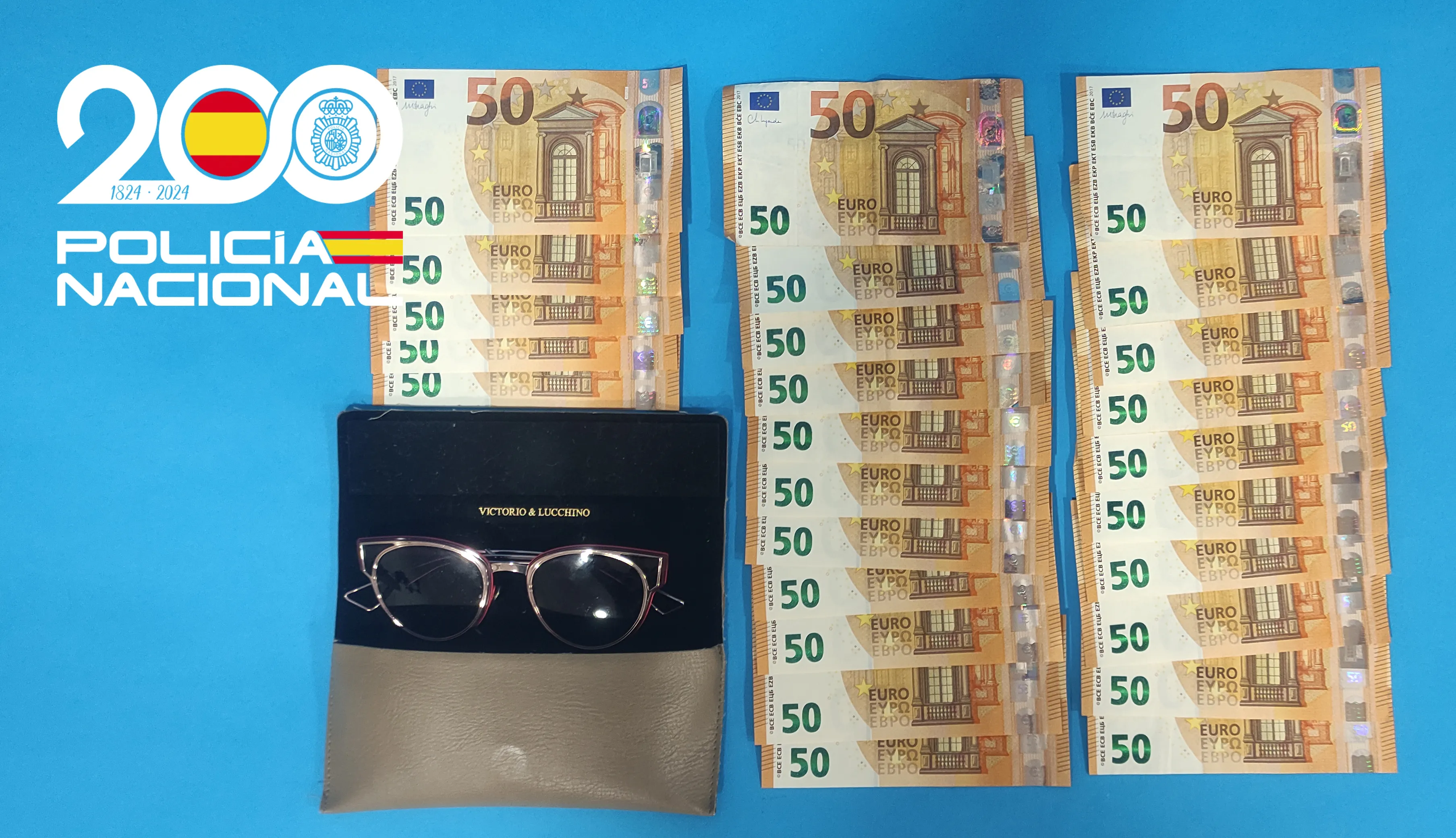 La Policía Nacional recupera 1.300 euros en efectivo con la ayuda de los empleados de una estación de servicio de Aranda de Duero