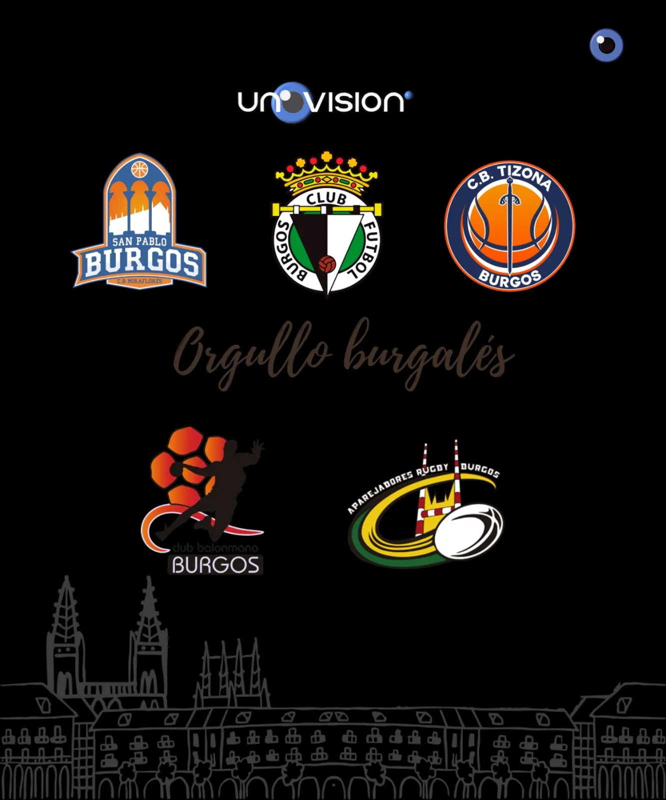 La óptica Unovisión sorprende con el nuevo diseño de gamuzas apoyando al deporte burgalés