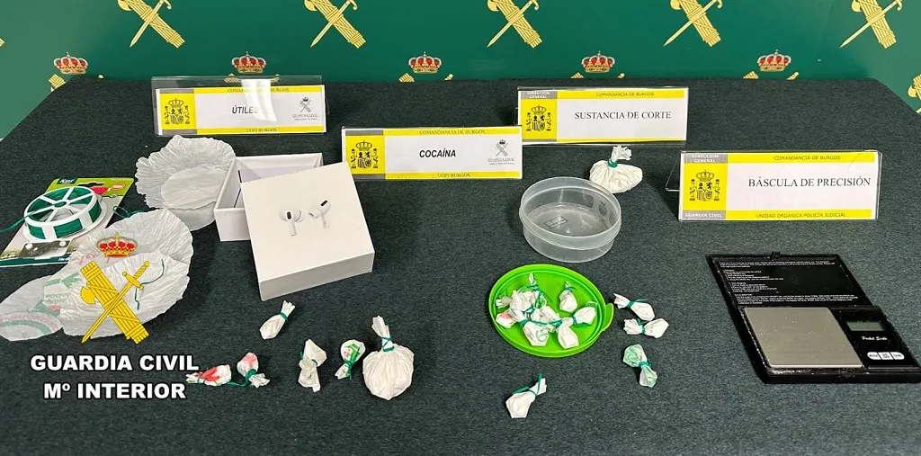 Desmantelan en Burgos un punto de venta de droga al menudeo