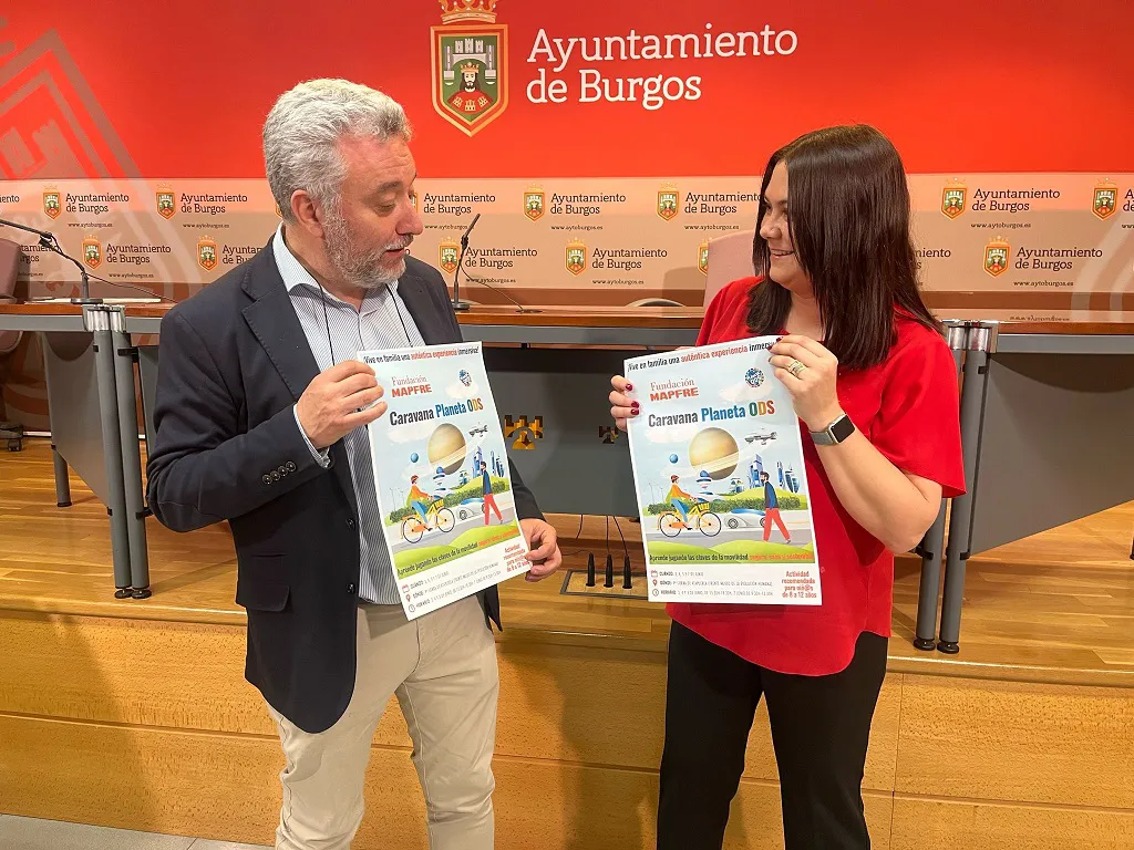 La Caravana Planeta ODS llega a Burgos para prevenir accidentes de tráfico y lesiones no intencionadas