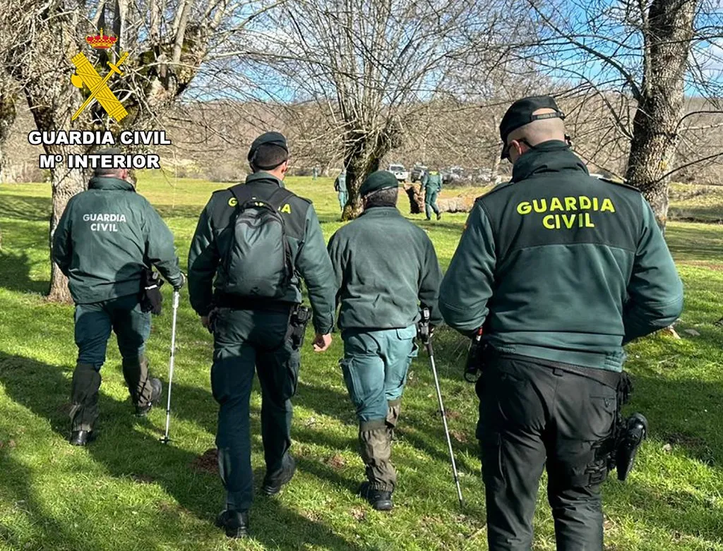 La Guardia Civil localiza con vida a una joven desaparecida en la comarca Odra-Pisuerga