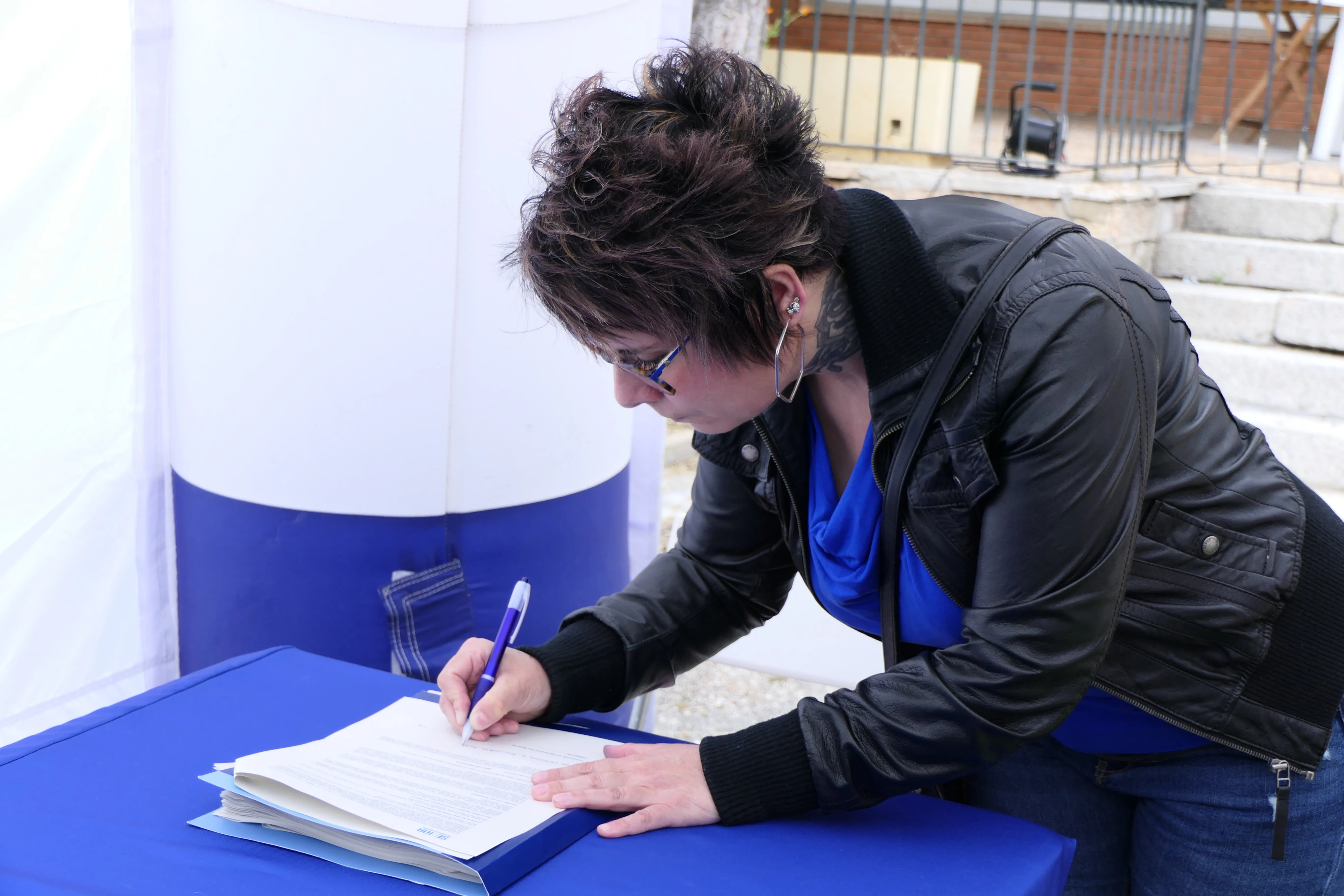 Clece formaliza nueve contrataciones en Villarcayo durante su ‘Ruta Burgos Emplea’