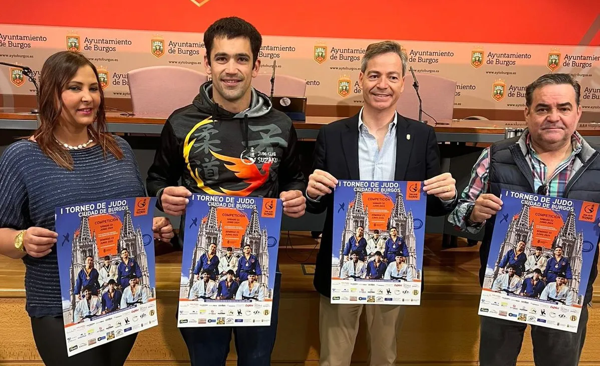 El Primer Torneo de Judo Ciudad de Burgos acogerá cerca de 300 judocas los días 22 y 23 de junio