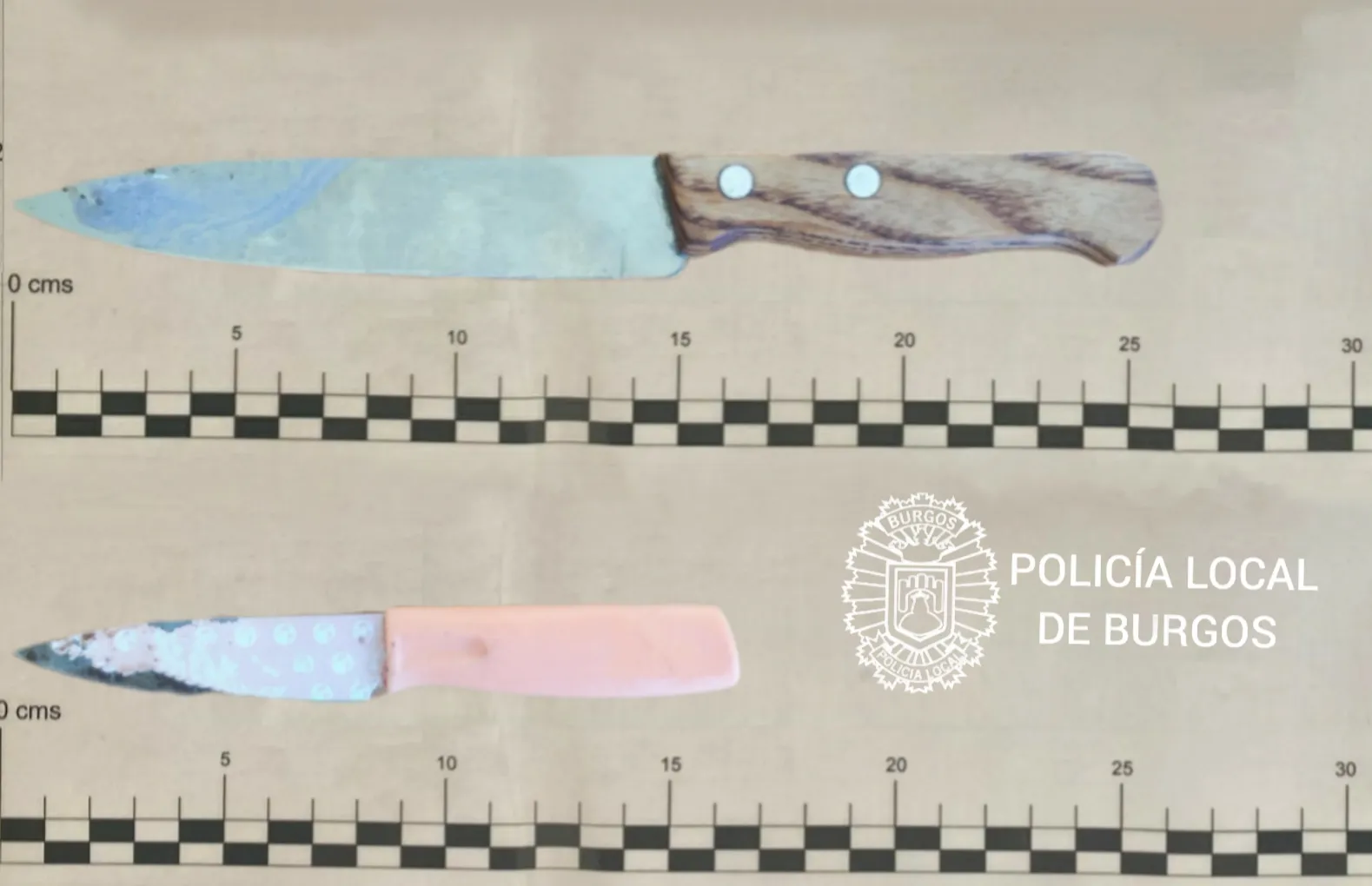 Detenida una pareja en Burgos por amenazas mutuas