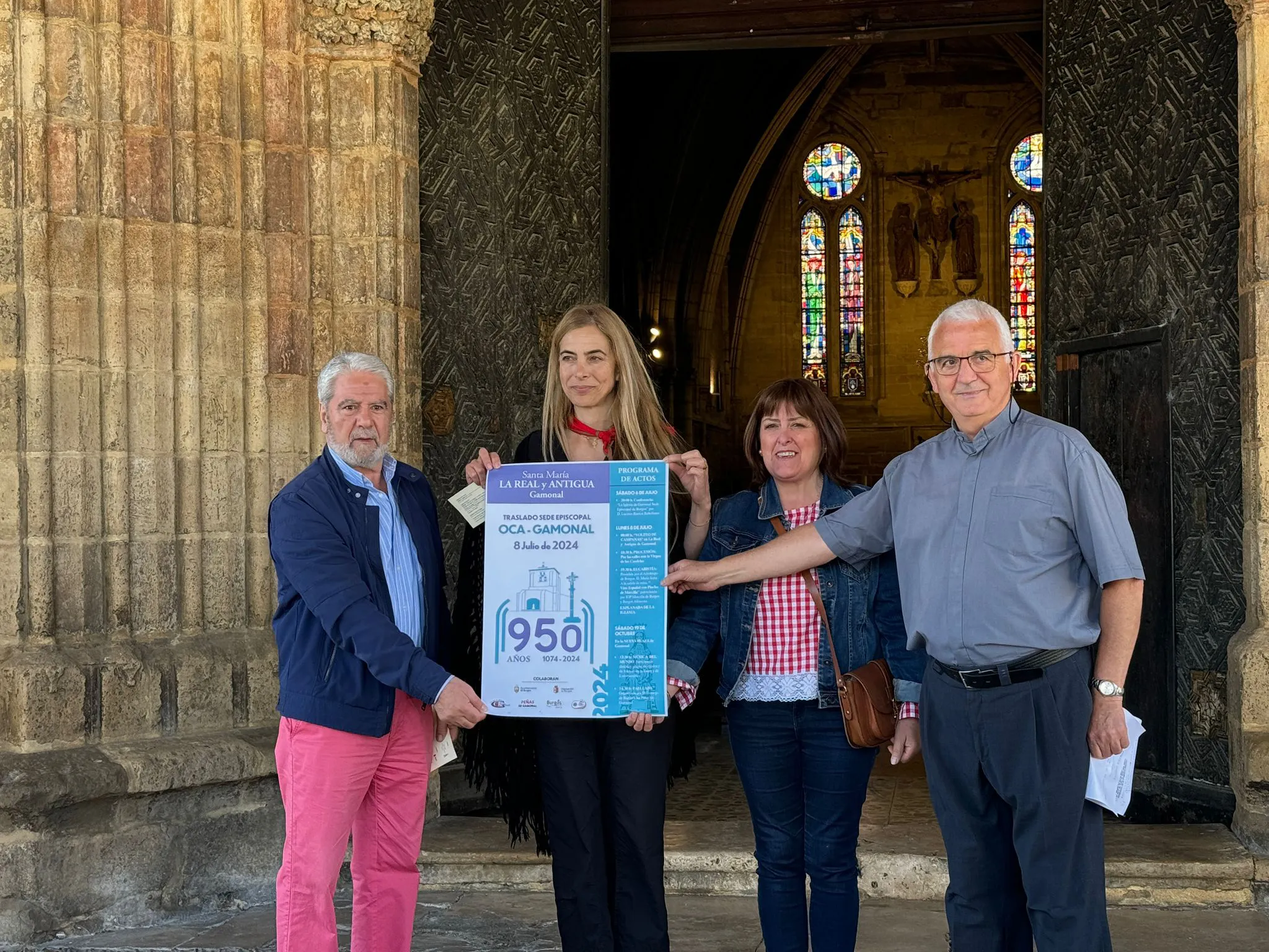 Actos por el 950 aniversario del traslado de la sede de Oca a la Real y Antigua