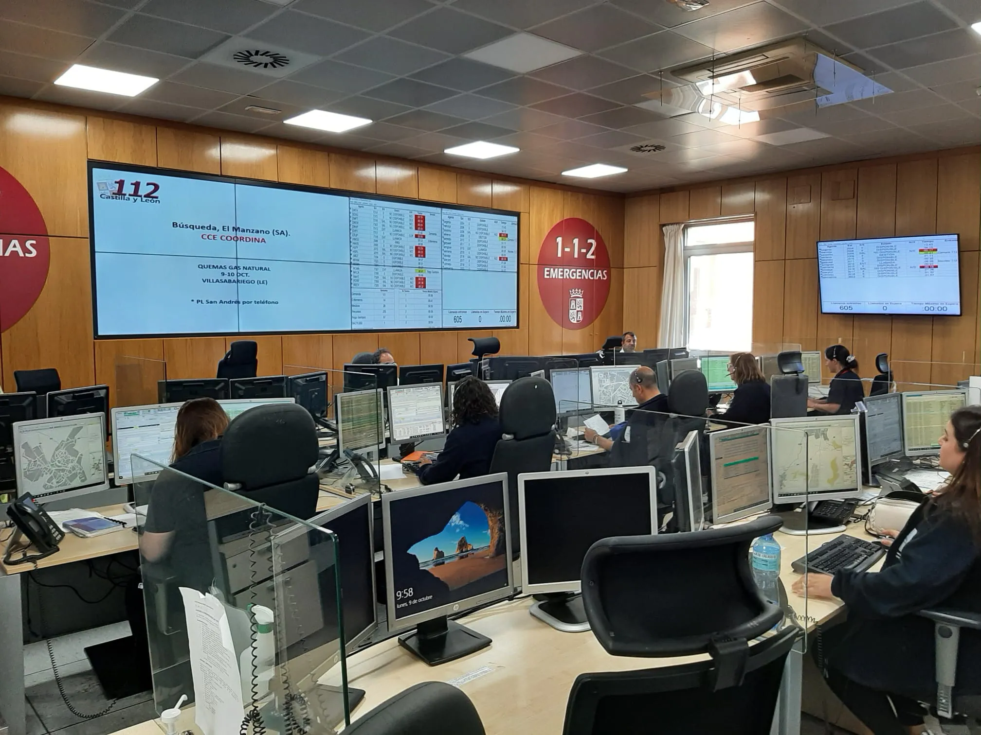 El Centro Coordinador de Emergencias de la Junta de Castilla y León gestiona más de 17 incidentes en el medio natural durante el fin de semana