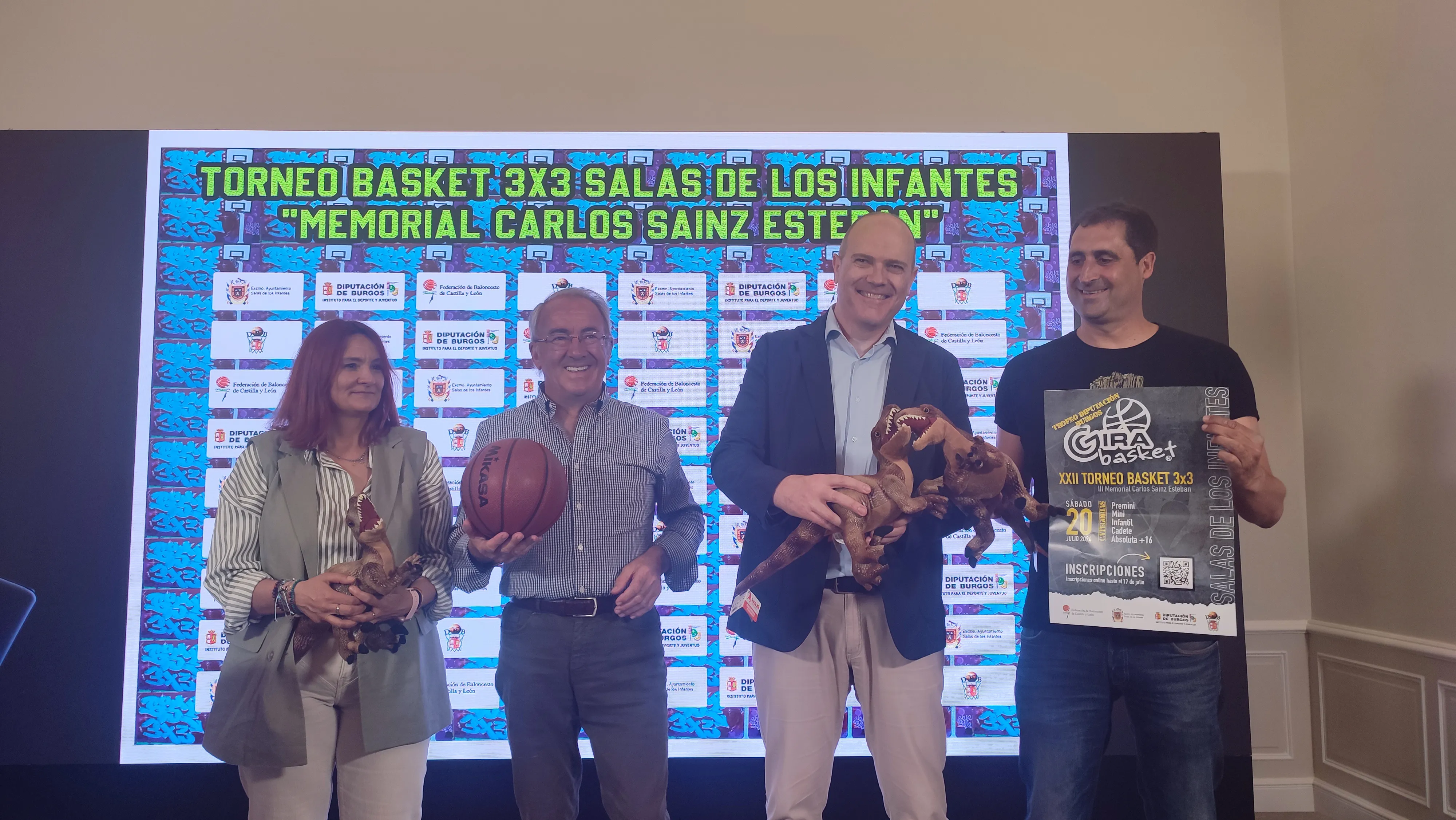 Baloncesto Burgos: Se presenta la XXII Torneo 3x3 Girabasket
